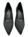 Cosy Island Shoe Size 7.5 Black Textile Pointed Toe Woven Platform Pumps Black / 7.5