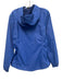 North Face Size M Blue Nylon Long Sleeve Zip Up Hood Rain jacket Jacket Blue / M