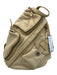 We The Free Pale Beige Leather Backpack Zip Close Pockets Crossbody Bag Pale Beige / M