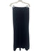 St John Evening Size 4 Black Wool Blend Elastic Waist Knit Maxi Skirt Black / 4
