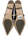 Tony Bianco Shoe Size 8 Black & Gold Synthetic Pointed Toe Metallic Velvet Flats Black & Gold / 8