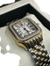 Gevril Silver & Gold Stainless steel Square Dial sapphire crystal Watches Silver & Gold