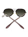 Jimmy Choo Purple Metal Aviator Tortoise Sunglasses Purple