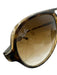 Ray Ban Mixed Brown Acetate Tinted Lens Aviator Sunglasses Mixed Brown