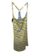 Outdoor Voices Size M Blue & Yellow Nylon Blend Built in bra Rectangle Dress Blue & Yellow / M