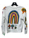 Mother Size XS White & Multi Cotton Long Sleeve Illustrations Sweater White & Multi / XS