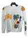 Mother Size XS White & Multi Cotton Long Sleeve Illustrations Sweater White & Multi / XS