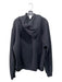 Giuseppe Collection Size 3XL Black Cotton Blend Solid Hoodie Men's Jacket 3XL