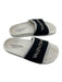 Valentino Shoe Size 37 White & Black Slip On color block Open Toe Sandals White & Black / 37