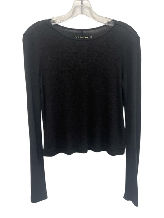 Rag & Bone Jean Size XS Gray Long Sleeve Rib Knit Top Gray / XS