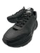 Dolce & Gabbana Shoe Size 10 Black Leather Solid Trainer Sneaker Men's Shoes Black / 10