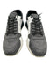 Louis Vuitton Shoe Size 9.5 Gray & White Leather logo Sneaker Men's Shoes Gray & White / 9.5
