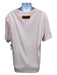 Louis Vuitton Size XXL Pink Cotton Solid T Shirt Men's Short Sleeve XXL