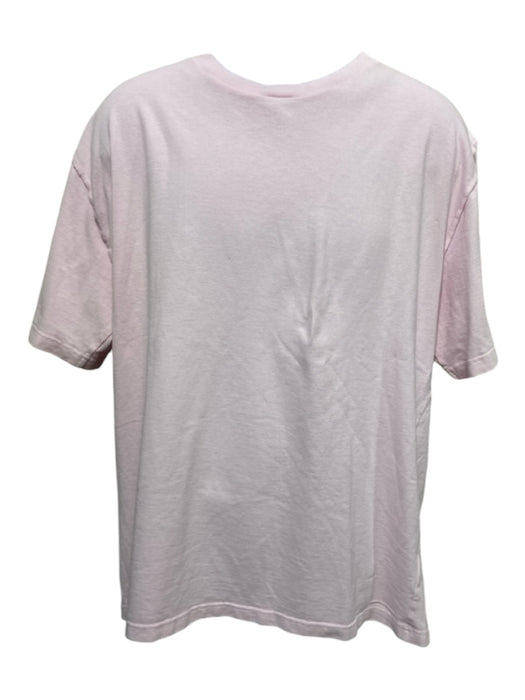 Louis Vuitton Size XXL Pink Cotton Solid T Shirt Men's Short Sleeve XXL