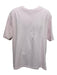 Louis Vuitton Size XXL Pink Cotton Solid T Shirt Men's Short Sleeve XXL