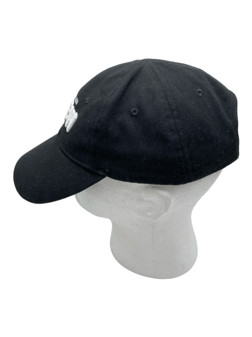 Balenciaga Black Cotton Velcro Strap Men's Hat