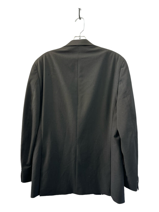 Michael Kors Black Polyester Pockets 2 Button Men's Blazer 40L