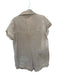 Show Me Your Mumu Size Large Beige Cotton Buttons Pockets Collared Romper Beige / Large