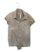 Show Me Your Mumu Size Large Beige Cotton Buttons Pockets Collared Romper Beige / Large