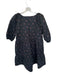 Madewell Size L Black & Pink Cotton Quilted babydoll Mini Flowers Dress Black & Pink / L