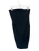Beyond Yoga Size M Black Polyester Blend Strapless Built in Bra Leg Slit Dress Black / M