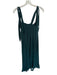 Show Me Your Mumu Size L Green Polyester Full Length Ties in Front Slit Gown Green / L
