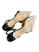 Cole Haan Shoe Size 6 1/2 Leopard Print Fabric Slingbacks Kitten Heel Shoes Leopard Print / 6 1/2