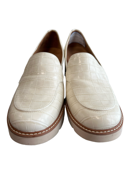naturalizer Shoe Size 9 White Round Toe Platform loafer Shoes White / 9