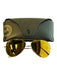 Ray Ban Gold Tone Metal Yellow Lenses Aviator Sunglasses Gold Tone