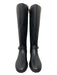 Coach Shoe Size 8B Black Leather & Mesh Knee High Side & Back Cut Out Boots Black / 8B