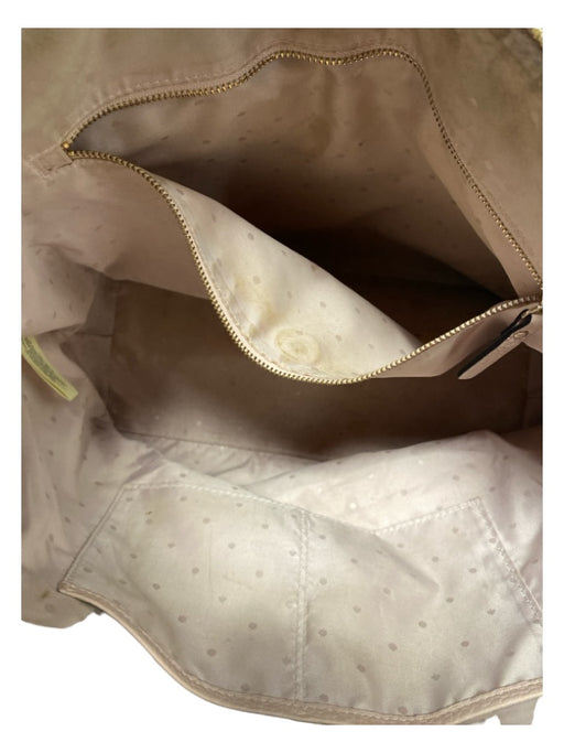 Kate Spade Light Pink Pebbled Leather Shoulder Strap Top Zip Gold Hardware Bag Light Pink / M