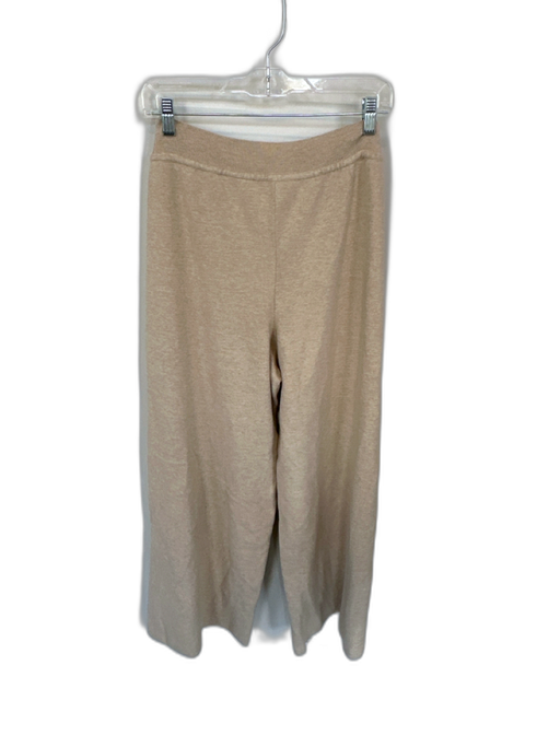 Live the Process Size XL Oatmeal Cotton Blend High Waist Drawstring Pants Oatmeal / XL