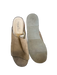 Naked Feet Shoe Size 10 Taupe Suede Platform Open Toe Mules Taupe / 10
