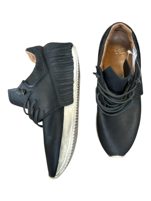 Esse Ut Esse Shoe Size 39 Black Leather Fringe Athletic Sneakers Black / 39