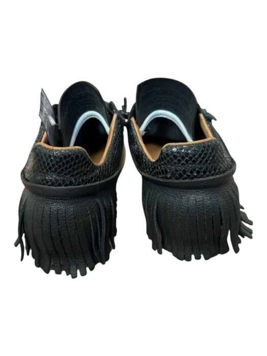 Esse Ut Esse Shoe Size 39 Black Leather Fringe Athletic Sneakers Black / 39