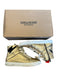 Zadig & Voltaire Shoe Size 38 Gold & Black Leather Metallic High Top Sneakers Gold & Black / 38