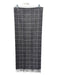 J Crew Collection Gray, Black, White Cashmere Houndstooth Plaid Rectangle scarf Gray, Black, White