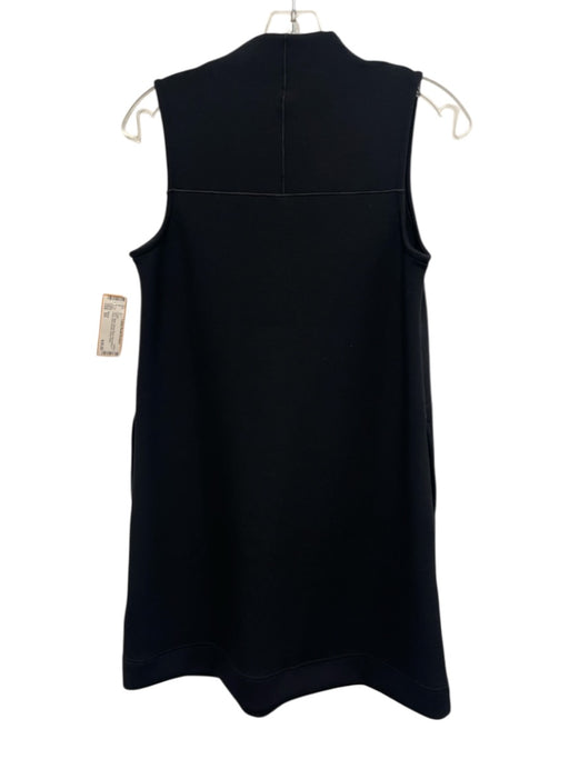 Spanx Size XS Black Modal Blend Sleeveless V Neck Side Pockets Dress Black / XS
