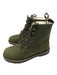 Birkenstock Green Leather Lace Up Boots Green