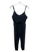 Tavi Active Size L Black Nylon Cut Out Spaghetti Strap Athletic Jumpsuit Black / L