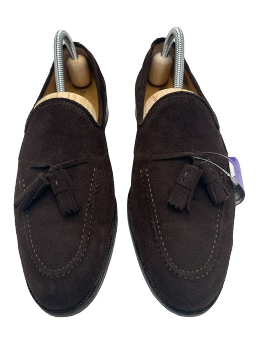 Rudy's Shoe Size 8.5 Brown Suede Solid Tassel loafer Men's Shoes 8.5