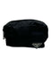 Prada Black Synthetic Solid Pouch Men's Accessories