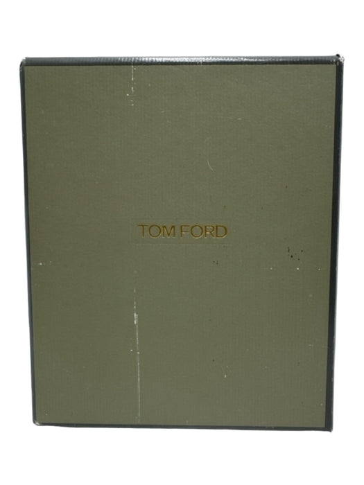 Tom Ford Box & Bag Inc. Black Leather GHW Logo Keychain