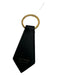 Tom Ford Box & Bag Inc. Black Leather GHW Logo Keychain