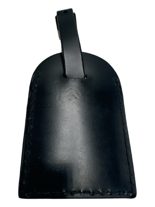 Louis Vuitton Black Leather Luggage Tag Other