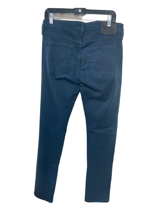 AG Size 33 Blue Cotton Blend Solid Khakis Men's Pants 33