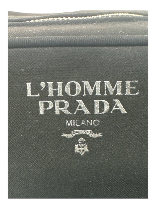 Prada Black Synthetic Toiletry Bag Men's Accessories