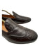 Gucci Shoe Size 8 Dark Brown Leather Solid Slip On Men's Shoes 8