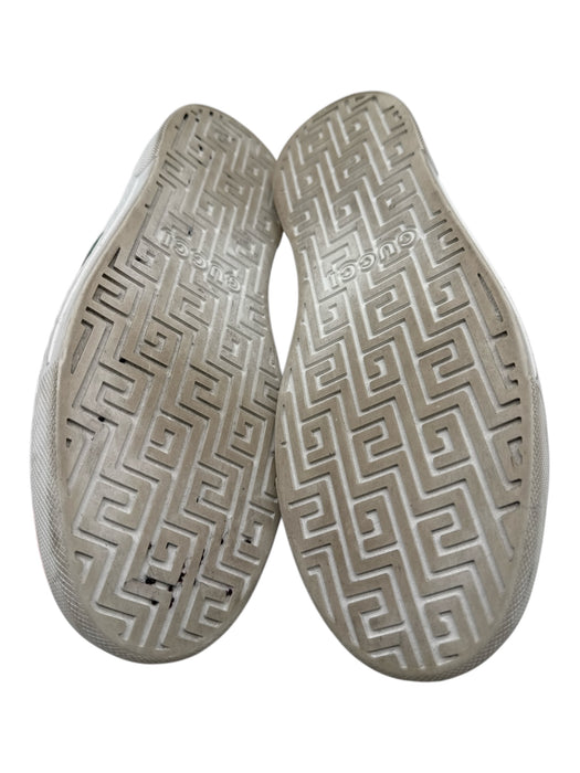 Gucci Shoe Size 8 White Leather Solid Sneaker Men's Shoes White / 8