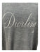 Dior NWT Size M Gray Wool logo T shirt Crew Men's Sweater Gray / M